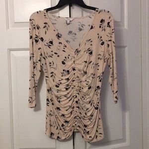 Candie’s V-Neck Floral Top
